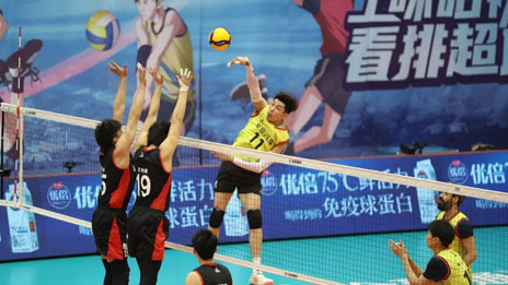 十戰全勝！我們是冠軍！ 北汽男排勇奪2020-2021賽季中國男排超級聯賽冠軍