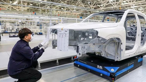 蔡奇檢查調研北汽工廠：加強與海外供應鏈合作，守望相助！